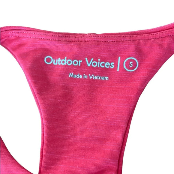 Outdoor Voices Tech Sweat Move Free Crop Top, Size Small - Picture 4 of 6